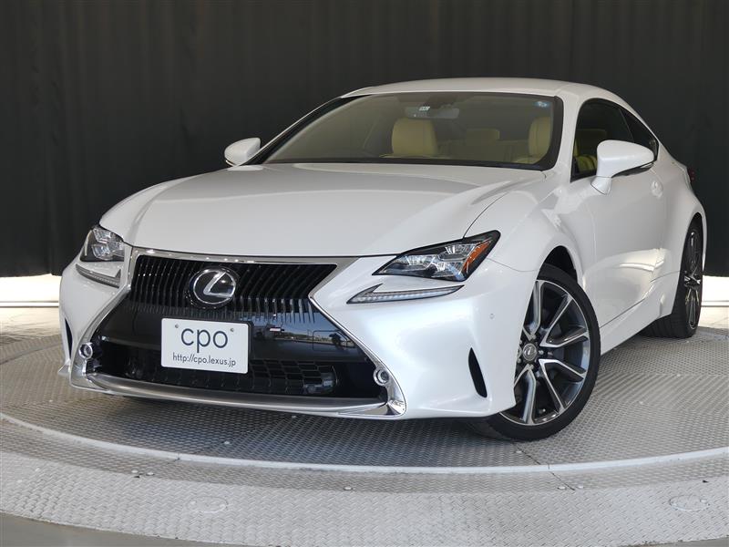 RC > レクサス認定中古車 LEXUS CPO【Certified Pre-Owned】